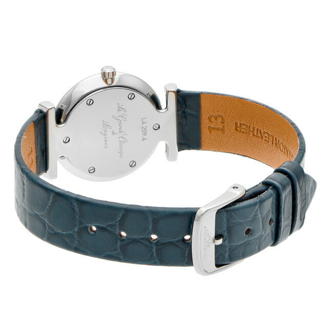 ロンジン グランクラシック クォーツ 電池式 腕時計 ブランド レディース LONGINES L4.209.4.95.2 アナログ ブルー スイス製 L4-209-4-95-2