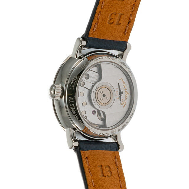 ロンジン エレガント 自動巻き 腕時計 ブランド レディース LONGINES L4.309.4.92.2 アナログ ブルー スイス製 L4-309-4-92-2