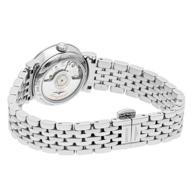 ロンジン エレガント 自動巻き 腕時計 ブランド レディース LONGINES L4.309.4.92.6 アナログ ブルー スイス製 L4-309-4-92-6
