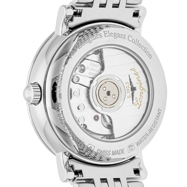 ロンジン エレガント 自動巻き 腕時計 ブランド レディース LONGINES L4.310.4.92.6 アナログ ブルー スイス製 L4-310-4-92-6
