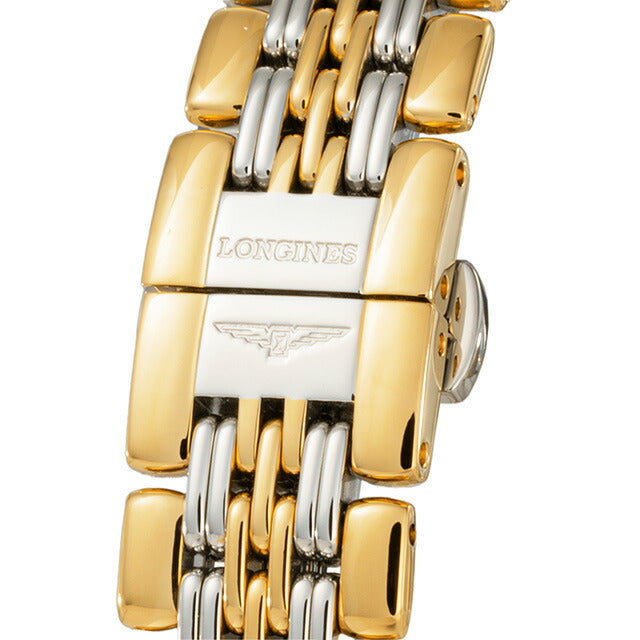 ロンジン リール 自動巻き 腕時計 ブランド レディース LONGINES L4.361.2.11.7 アナログ ホワイト ゴールド シルバー 白 スイス製 L4-361-2-11-7