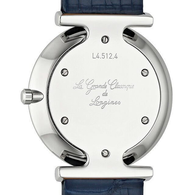 ロンジン グランクラシック クォーツ 電池式 腕時計 ブランド レディース LONGINES L4.512.4.95.2 アナログ ブルー スイス製 L4-512-4-95-2