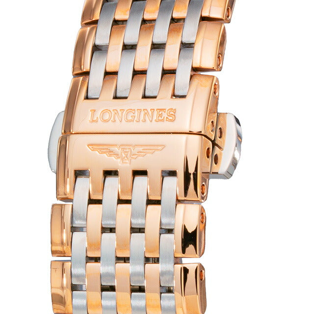 ロンジン グランクラシック クォーツ 電池式 腕時計 ブランド レディース LONGINES L4.709.1.88.7 アナログ ホワイトシェル ゴールド L4-709-1-88-7