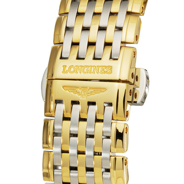 ロンジン グランクラシック クォーツ 電池式 腕時計 ブランド レディース LONGINES L4.709.2.21.7 アナログ ホワイト ゴールド シルバー L4-709-2-21-7