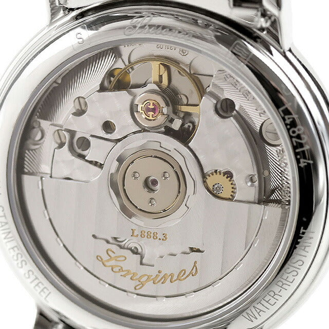 ロンジン プレザンス 自動巻き 腕時計 ブランド メンズ LONGINES L4.821.4.72.6 アナログ グレー スイス製 L4-821-4-72-6