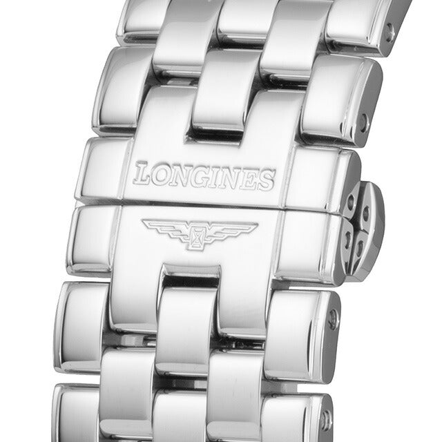 ロンジン フラッグシップ 自動巻き 腕時計 ブランド メンズ LONGINES L4.899.4.21.6 アナログ ホワイト 白 スイス製 L4-899-4-21-6