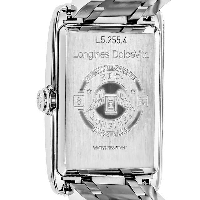 ロンジン ドルチェビータ クォーツ 電池式 腕時計 ブランド レディース LONGINES L5.255.4.57.6 アナログ ブラック 黒 スイス製 L5-255-4-57-6