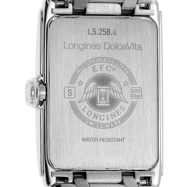 ロンジン ドルチェビータ クォーツ 電池式 腕時計 ブランド レディース LONGINES L5.258.4.57.6 アナログ ブラック 黒 スイス製 L5-258-4-57-6
