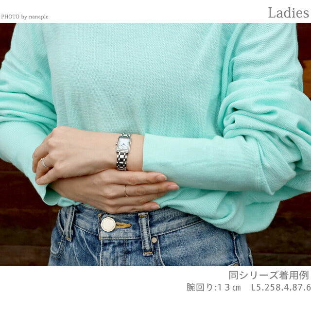 ロンジン ドルチェビータ クォーツ 電池式 腕時計 ブランド レディース LONGINES L5.258.4.87.6 アナログ ホワイトシェル 白 スイス製 L5-258-4-87-6