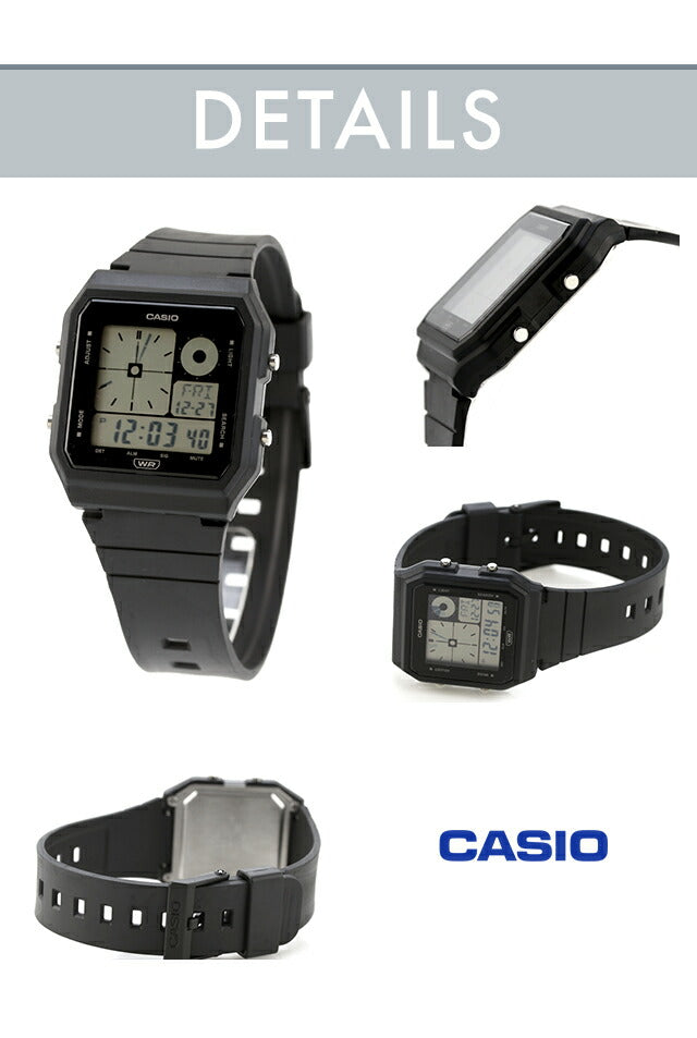 カシオ チープカシオ CASIO クォーツ 電池式 LF-20W ユニセックス チプカシ 腕時計 ブランド カシオ casio デジタル ブラック グレー 黒 選べるモデル LF-20W