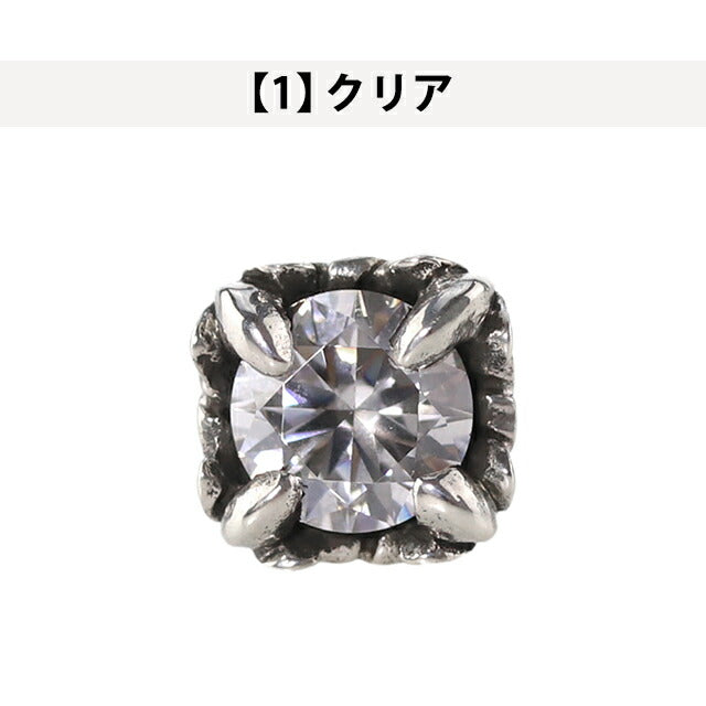 ライオンハート ピアス メンズ ブランド ベーシック スターリングシルバー スタッド 片耳用 アクセサリー 選べるモデル LH-earrings4
