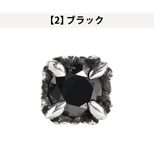 ライオンハート ピアス メンズ ブランド ベーシック スターリングシルバー スタッド 片耳用 アクセサリー 選べるモデル LH-earrings4
