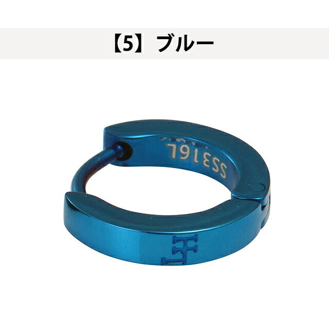 ライオンハート ピアス メンズ レディース ブランド LION HEART サージカルステンレス フープ 片耳用 LHMP006 アクセサリー 選べるモデル LHMP006