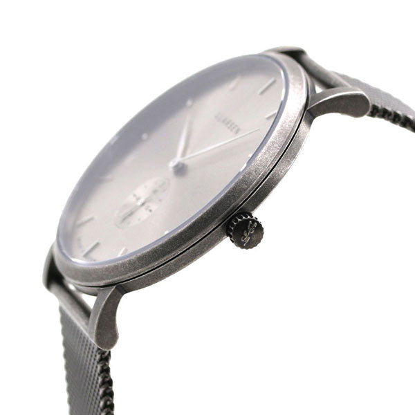 エルラーセン オキシダイジング ニコライ 41mm メンズ 腕LL143OHOM デンマーク製 ハニー グレー 腕時計 ブランド LL143OHOM