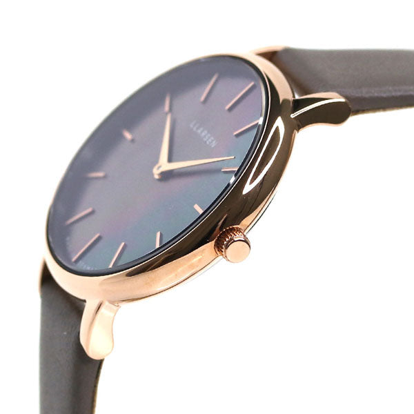 エルラーセン 時計 キャロライン 30mm 限定モデル レディース 腕時計 ブランド LL146RSBGY ブラックシェル グレー LL146RSBGY