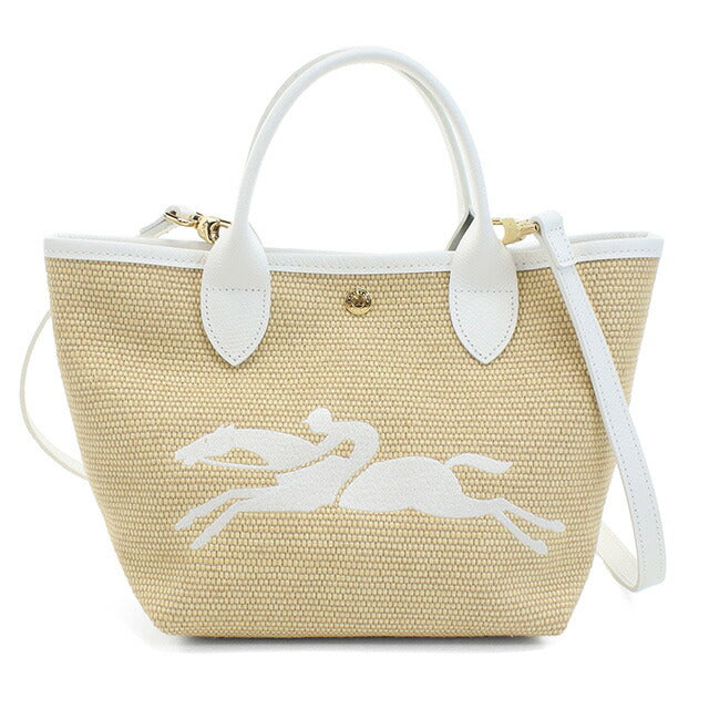 ロンシャン トートバッグ レディース ブランド LONGCHAMP 10144 ベージュ系 ホワイト系 バッグ LON10144021