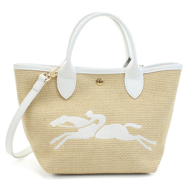 ロンシャン トートバッグ レディース ブランド LONGCHAMP 10144 ベージュ系 ホワイト系 バッグ LON10144021