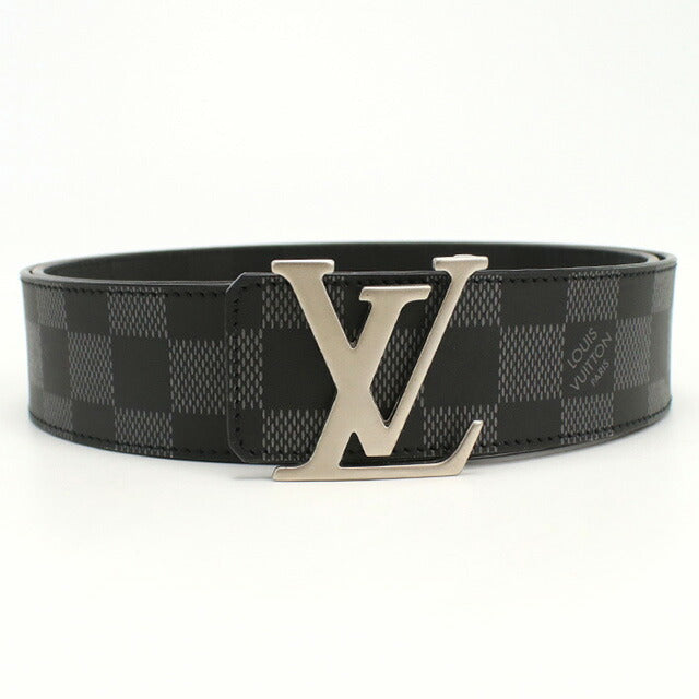 ルイ・ヴィトン ベルト メンズ ブランド LOUIS VUITTON アンフィニ-グラフィット M0107T グレー系 ブラック 選べるモデル LOVM0107TA