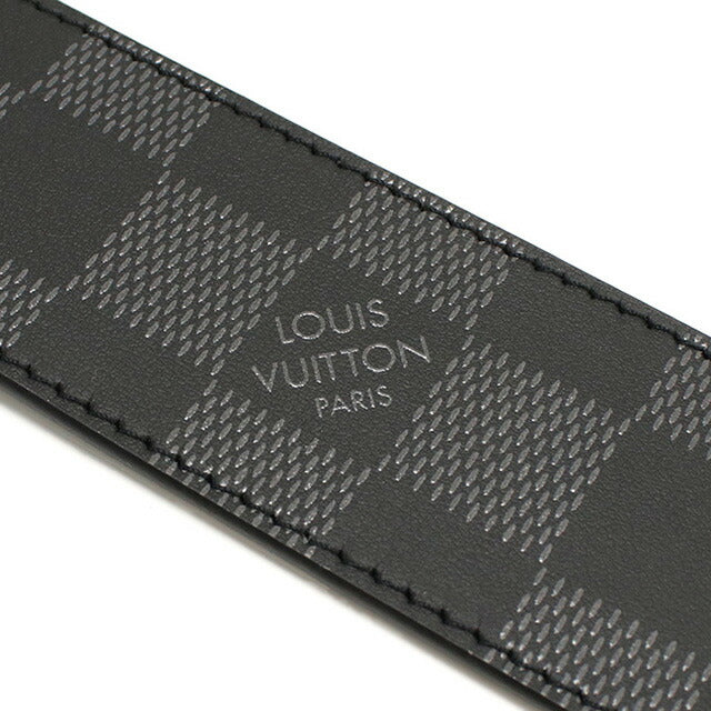 ルイ・ヴィトン ベルト メンズ ブランド LOUIS VUITTON アンフィニ-グラフィット M0107T グレー系 ブラック 選べるモデル LOVM0107TA