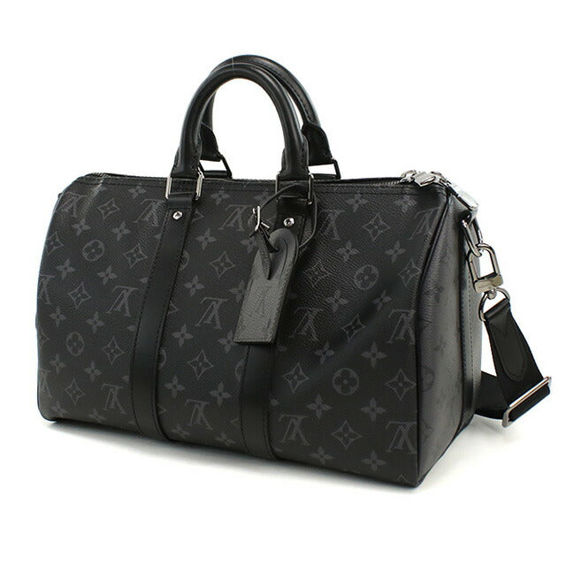 ルイヴィトン ミニボストン メンズ ブランド LOUIS VUITTON エクリプス キーポル・バンドリエール 35 M46655 グレー バッグ LOVM46655011