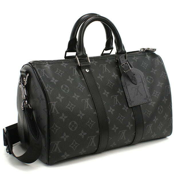 ルイヴィトン ミニボストン メンズ ブランド LOUIS VUITTON エクリプス キーポル・バンドリエール 35 M46655 グレー バッグ LOVM46655011