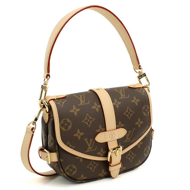 ルイヴィトン 斜め掛け ショルダーバッグ レディース ブランド LOUIS VUITTON モノグラム ソミュール BB M46740 ブラウン バッグ LOVM46740011