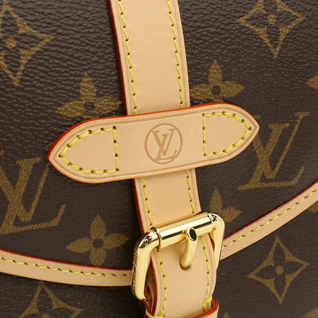 ルイヴィトン 斜め掛け ショルダーバッグ レディース ブランド LOUIS VUITTON モノグラム ソミュール BB M46740 ブラウン バッグ LOVM46740011