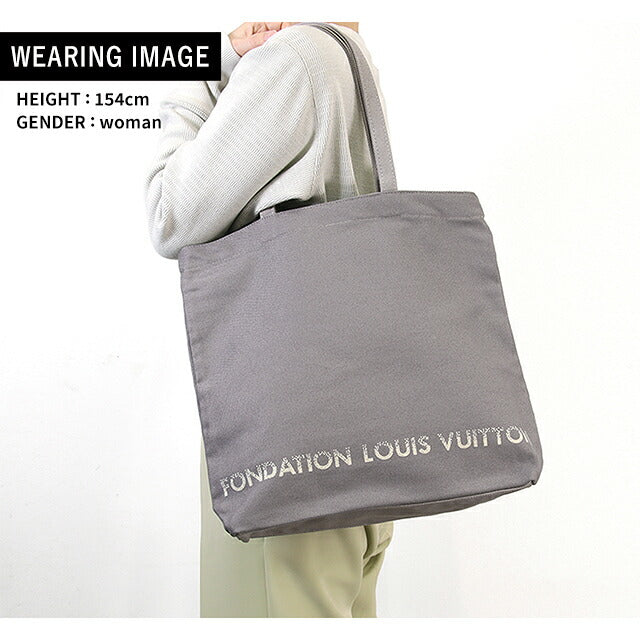 ルイ・ヴィトン トートバッグ LOUIS VUITTON フォンダシオン ルイ・ヴィトン ルイヴィトン美術館 キャンバス エコバッグ 内ポケット 選べるモデル LV-TOTE1