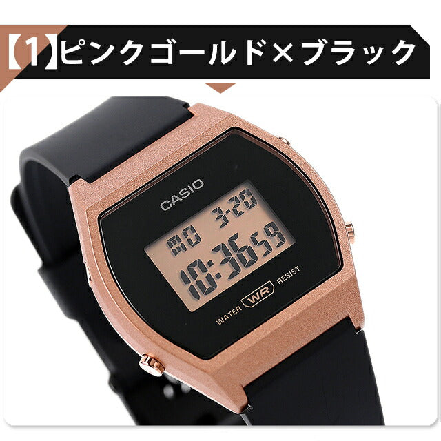 CASIO カシオ クオーツ LW-204 チプカシ ユニセックス 腕時計 カシオ casio デジタル ピンクゴールド ブラック ライトピンクベージュ 黒 選べるモデル 成人祝い プレゼント ギフト LW-204