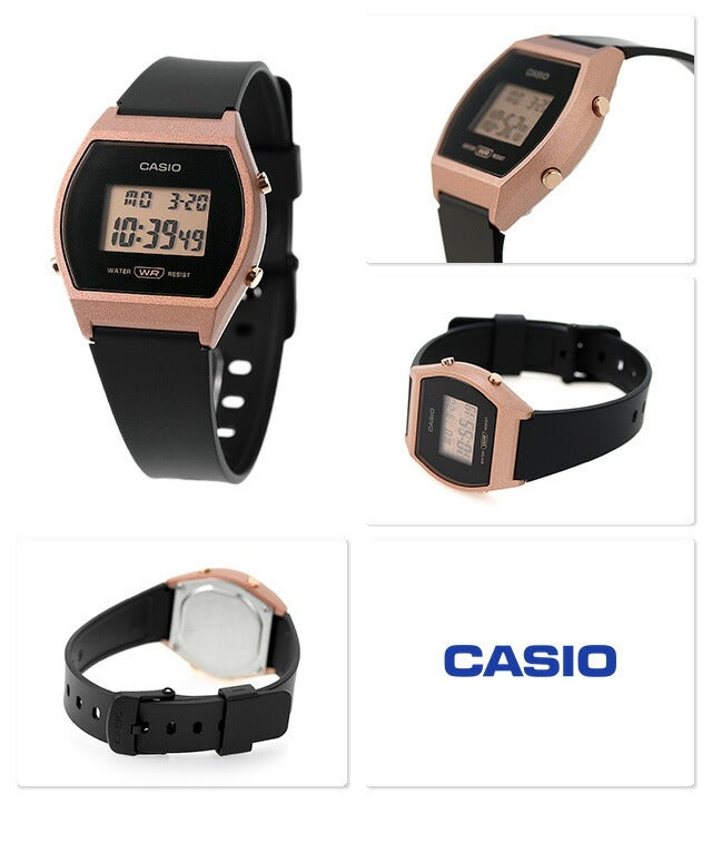 CASIO カシオ クオーツ LW-204 チプカシ ユニセックス 腕時計 カシオ casio デジタル ピンクゴールド ブラック ライトピンクベージュ 黒 選べるモデル 成人祝い プレゼント ギフト LW-204