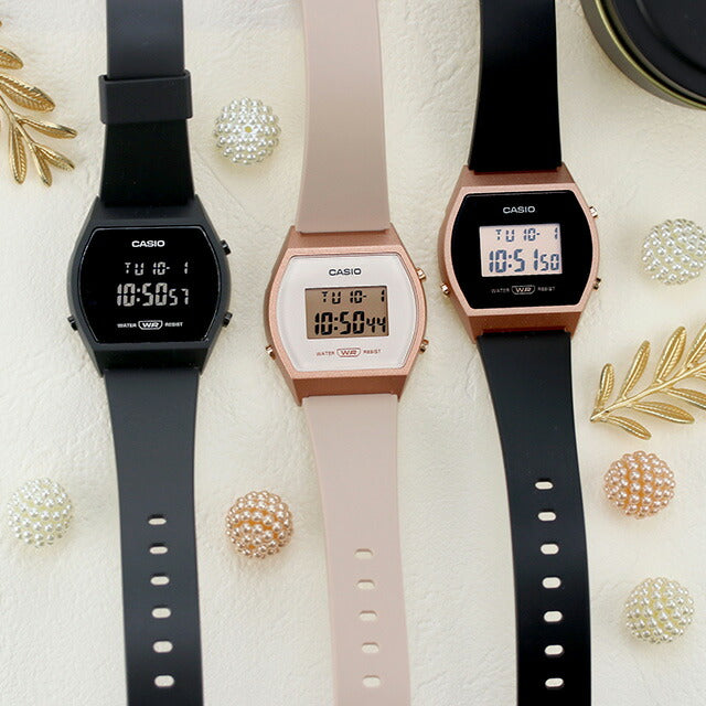 CASIO カシオ クオーツ LW-204 チプカシ ユニセックス 腕時計 カシオ casio デジタル ピンクゴールド ブラック ライトピンクベージュ 黒 選べるモデル 成人祝い プレゼント ギフト LW-204
