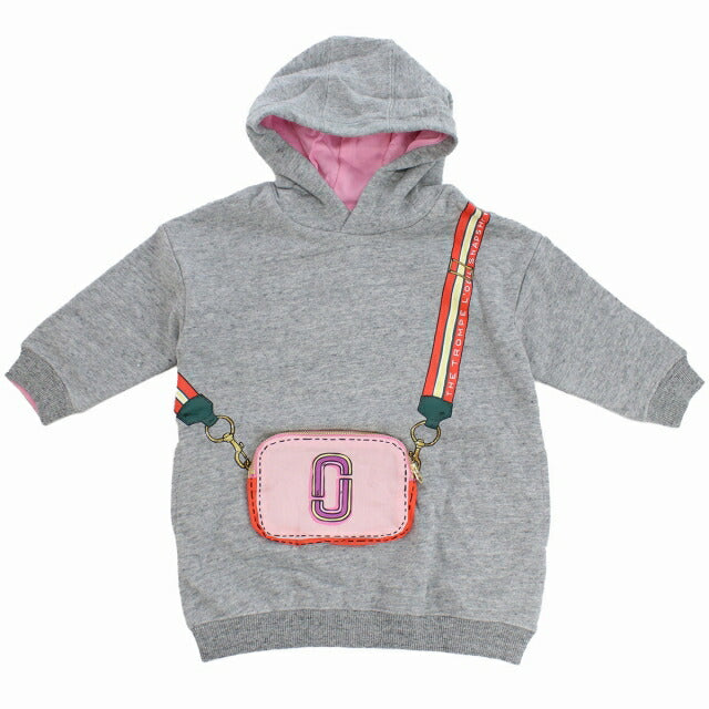 マークジェイコブス パーカー ベビー ブランド MARC JACOBS W12413 CHINE GREY グレー ウェア 選べるモデル MAJW12413A