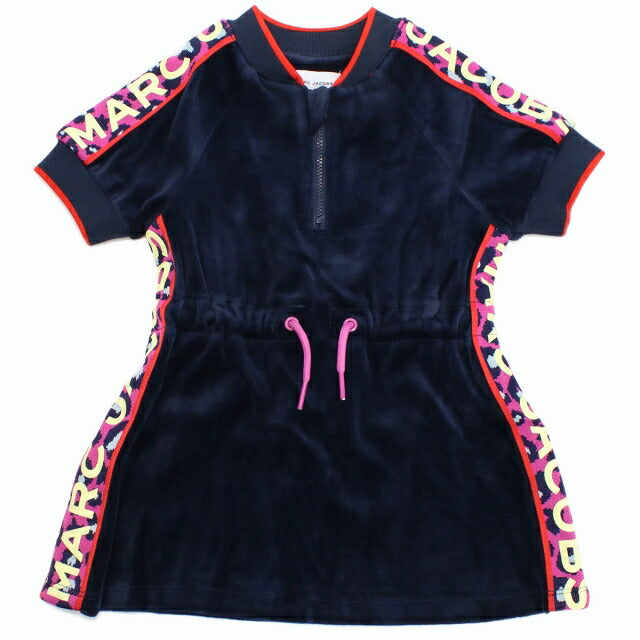マークジェイコブス ワンピース ベビー ブランド MARC JACOBS W12423 NAVY ネイビー系 ウェア 選べるモデル MAJW12423A