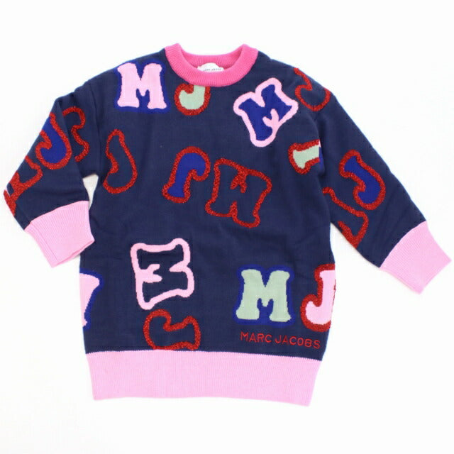 マークジェイコブス ニット ベビー ブランド MARC JACOBS W12428 NAVY ネイビー系 マルチカラー ウェア 選べるモデル MAJW12428A