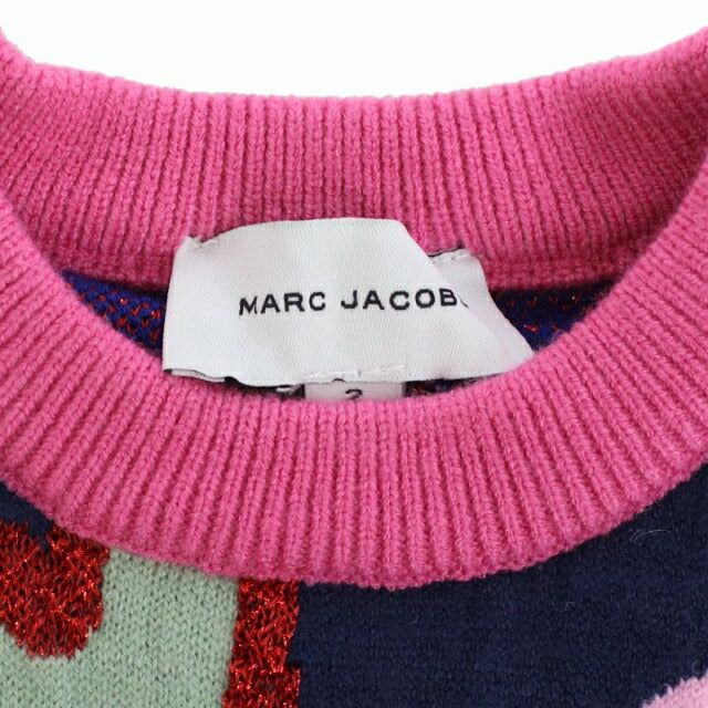 マークジェイコブス ニット ベビー ブランド MARC JACOBS W12428 NAVY ネイビー系 マルチカラー ウェア 選べるモデル MAJW12428A