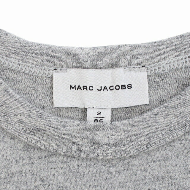 マークジェイコブス 長袖Tシャツ ベビー ブランド MARC JACOBS インド W15617 CHINE GREY グレー系 ウェア 選べるモデル MAJW15617A