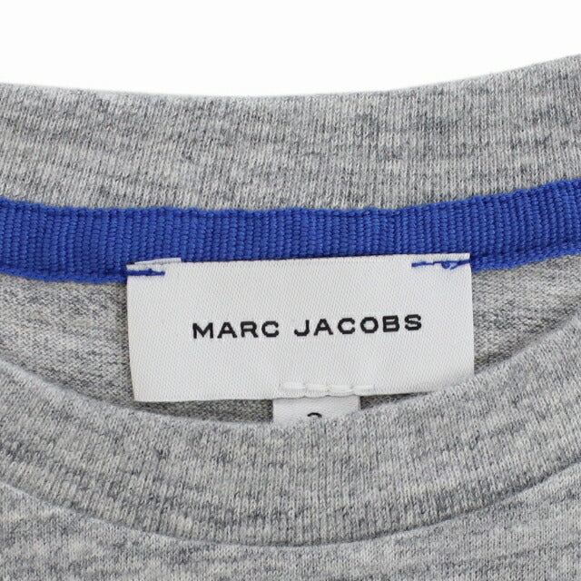 マークジェイコブス 長袖Tシャツ ベビー ブランド MARC JACOBS インド W25542 CHINE GREY グレー系 ウェア 選べるモデル MAJW25542A