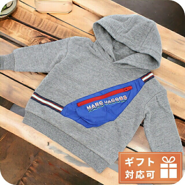 マークジェイコブス パーカー ベビー ブランド MARC JACOBS W25562 CHINE GREY グレー系 ウェア 選べるモデル MAJW25562A