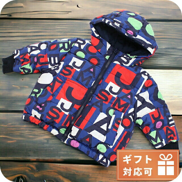 マークジェイコブス コート ベビー ブランド MARC JACOBS W26123 RED-BLUE マルチカラー ネイビー系 ウェア 選べるモデル MAJW26123A
