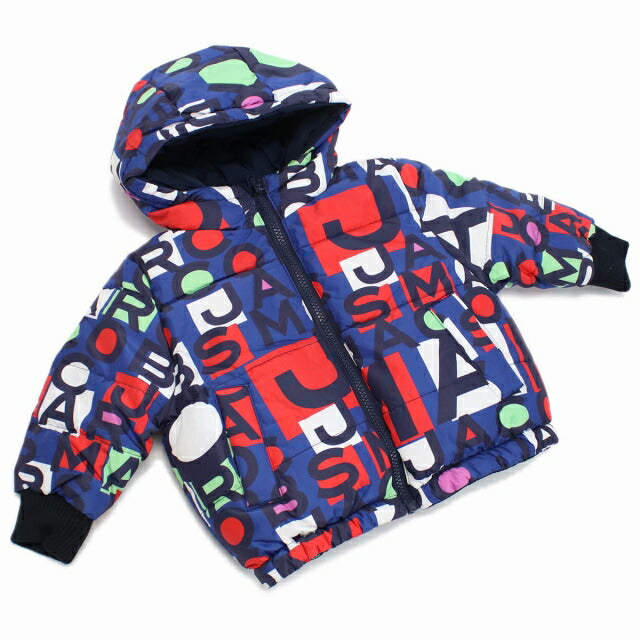 マークジェイコブス コート ベビー ブランド MARC JACOBS W26123 RED-BLUE マルチカラー ネイビー系 ウェア 選べるモデル MAJW26123A