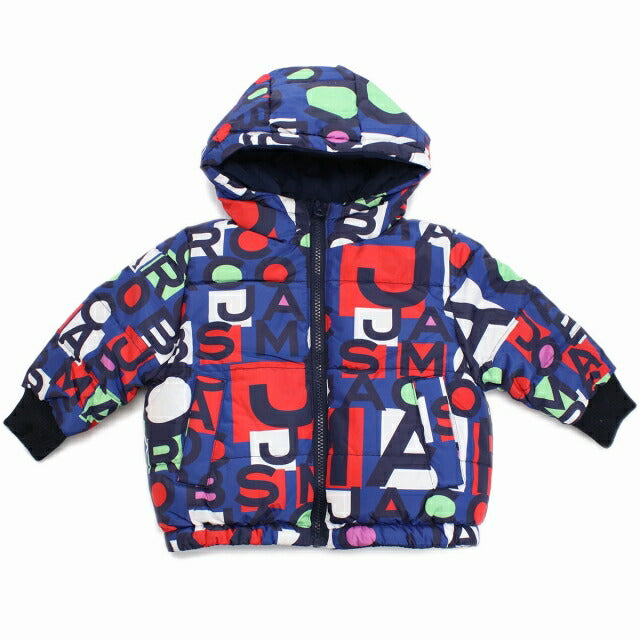 マークジェイコブス コート ベビー ブランド MARC JACOBS W26123 RED-BLUE マルチカラー ネイビー系 ウェア 選べるモデル MAJW26123A