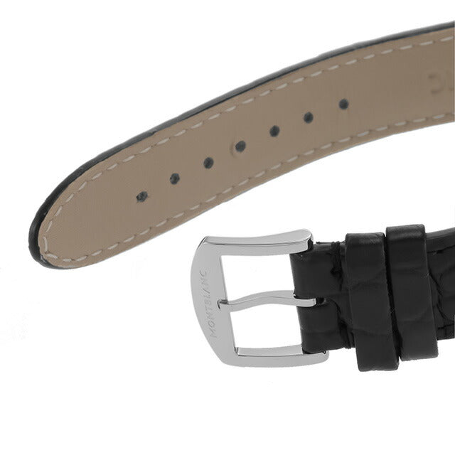 モンブラン トラディション 自動巻き 腕時計 ブランド レディース MONTBLANC 114368 アナログ ホワイト ブラック 黒 スイス製 MB114368