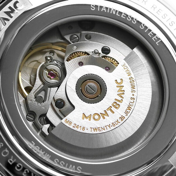モンブラン 時計 4810 40.5mm 自動巻き 機械式 メンズ 腕時計 ブランド 114854 シルバー MB114854
