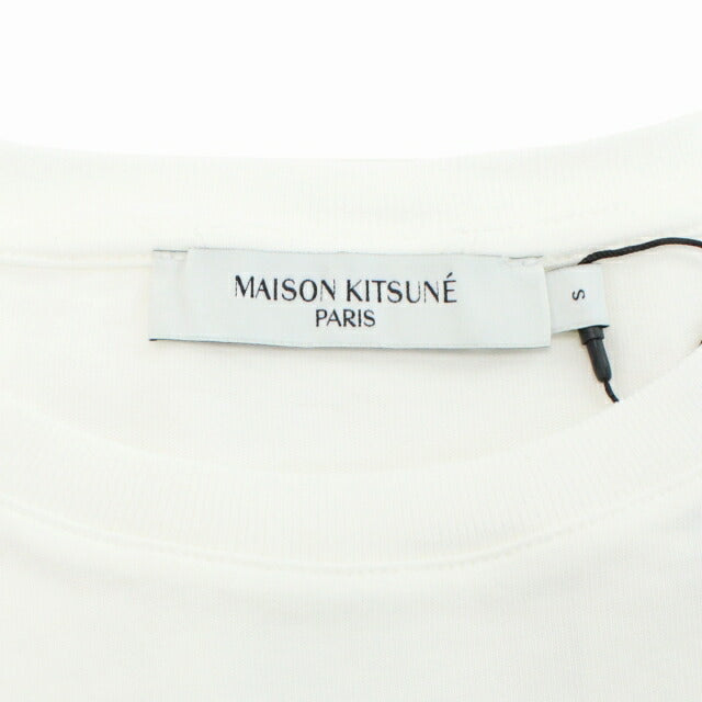 メゾンキツネ 半袖Tシャツ メンズ ブランド MAISON KITSUNE ポルトガル KM00119 ホワイト系 ウェア 選べるモデル MKIKM00119A