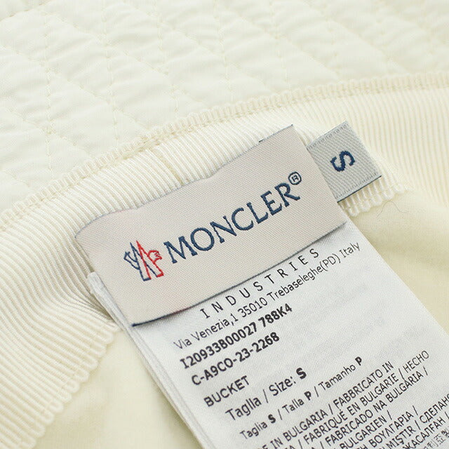 モンクレール ハット レディース ブランド MONCLER ブルガリア 3B00027 ホワイト系 帽子 選べるモデル MON3B00027E
