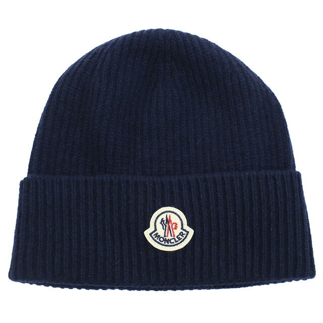 モンクレール ニットキャップ メンズ ブランド MONCLER イタリア 3B00063 ネイビー系 帽子 選べるモデル MON3B00063A