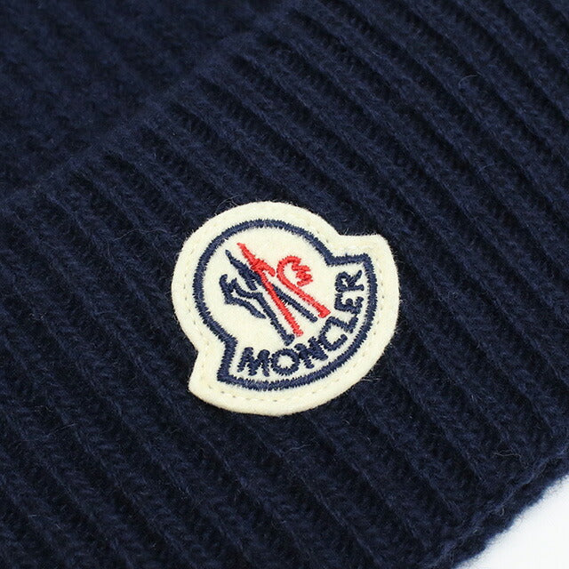 モンクレール ニットキャップ メンズ ブランド MONCLER イタリア 3B00063 ネイビー系 帽子 選べるモデル MON3B00063A