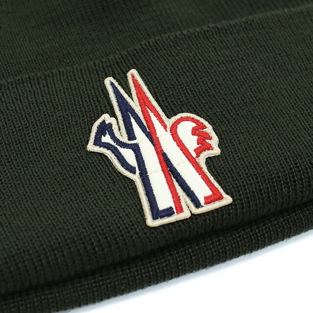 モンクレール ニットキャップ メンズ ブランド MONCLER イタリア 3B10000 カーキ 帽子 選べるモデル MON3B10000D