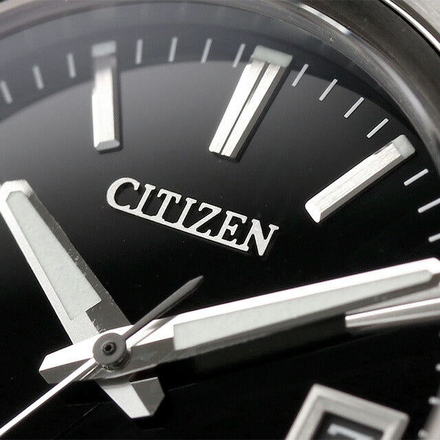 シチズン エイト メカニカル870 自動巻き 機械式 腕時計 ブランド メンズ 耐磁2種 CITIZEN NA1004-10E ブラック 黒 日本製 NA1004-10E