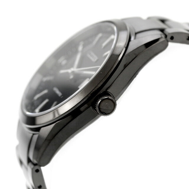 シチズン コレクション メカニカル 自動巻き 腕時計 ブランド メンズ CITIZEN COLLECTION NB1054-58E アナログ ブラック 黒 日本製 NB1054-58E